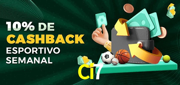 10% de bônus de cashback na Ci7